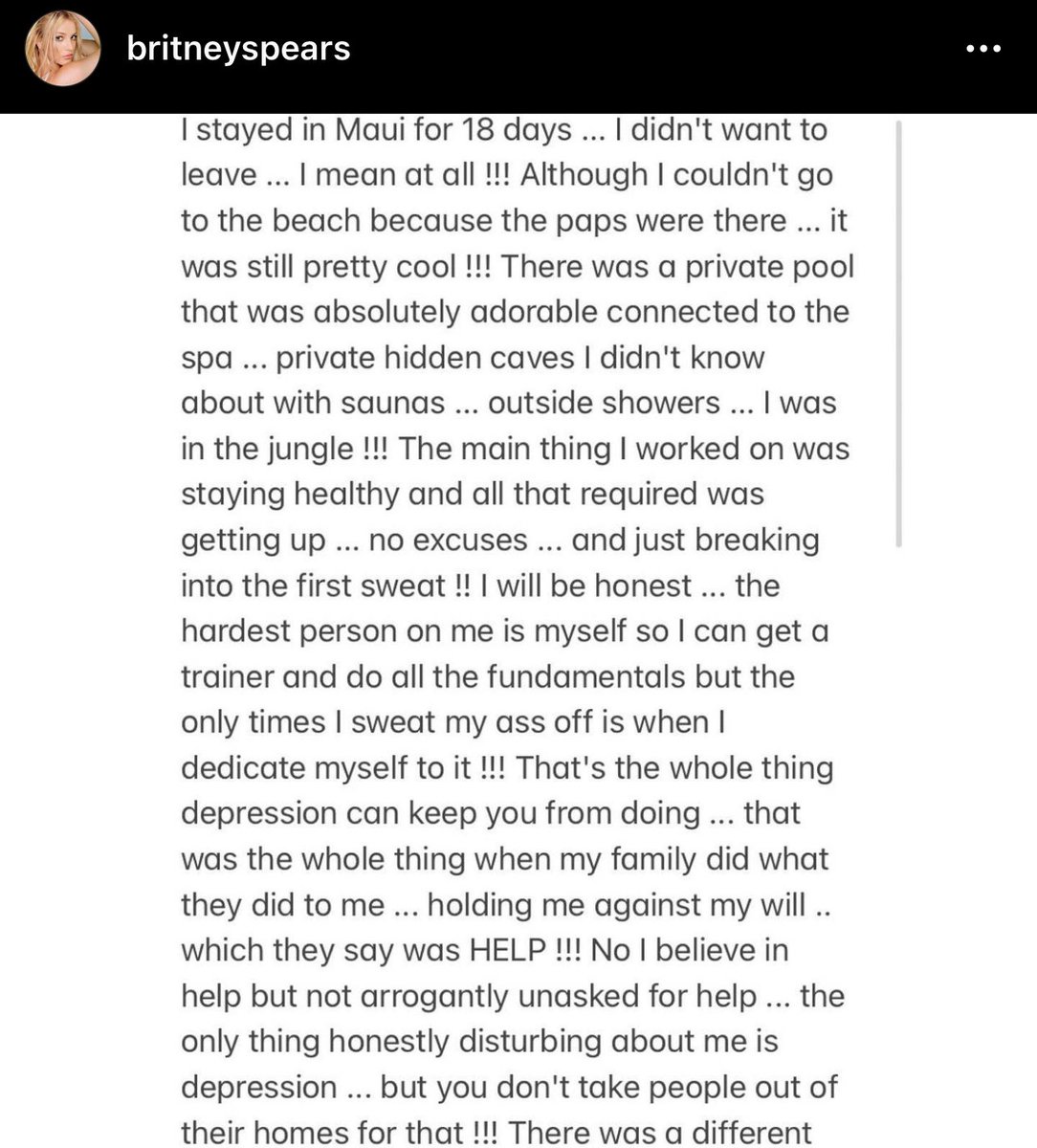 NJayNC's tweet photo. This makes me incredibly sad for @britneyspears This only scratched the surface of what she went through. She is so strong and changing the world for the better. #JusticeForBritney #BritneySpears https://t.co/gWLU0AsX7b