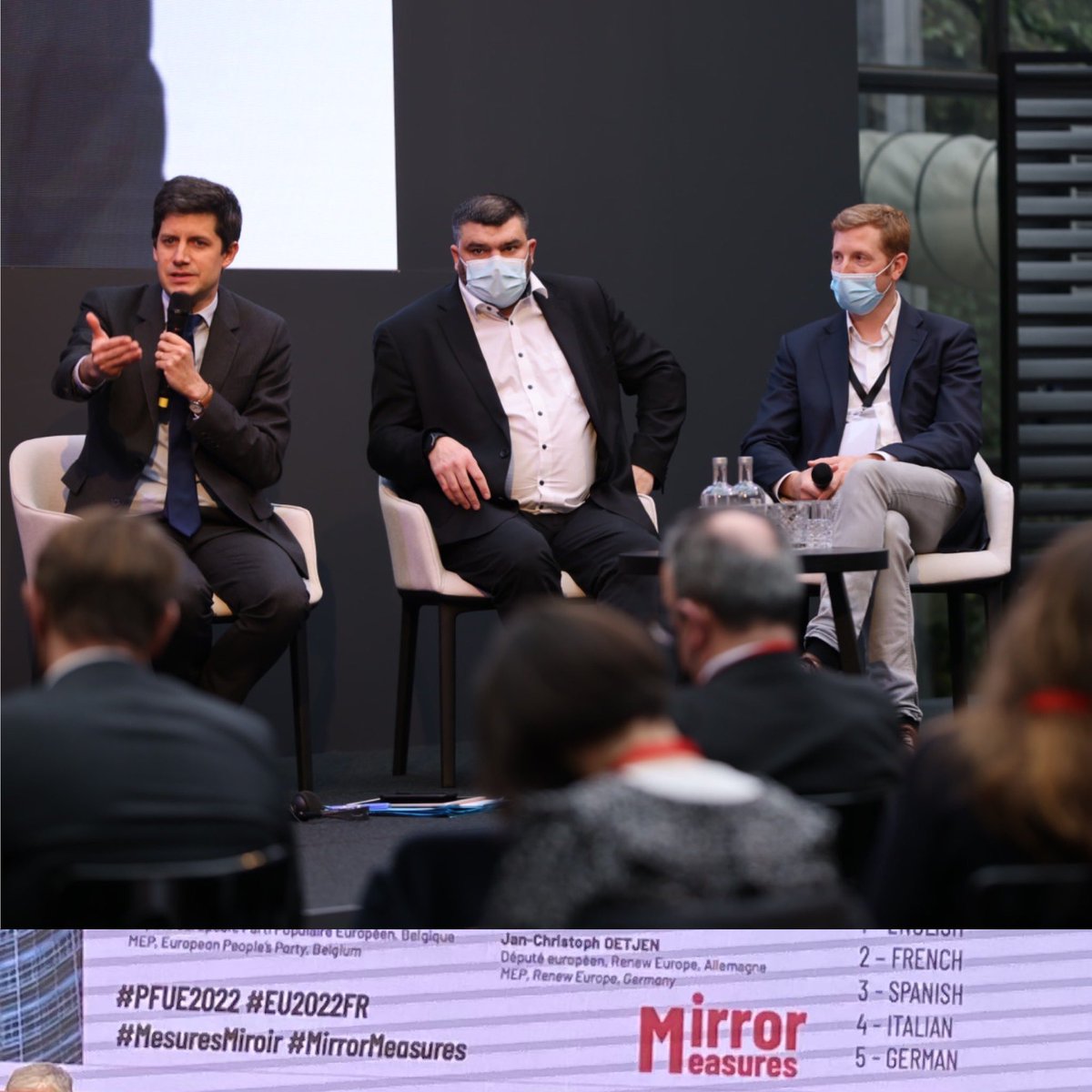 Des produits importés respectant enfin toutes nos normes de production 🇪🇺, il y a le dire et il y a le faire. Merci à la 🇫🇷, par la voix de <a href="/J_Denormandie/">Julien Denormandie</a>, et à <a href="/Interbev_fr/">Interbev</a> d’avoir réuni ce matin experts et élus 🇪🇺 pour discuter sereinement et concrètement des moyens d’y arriver