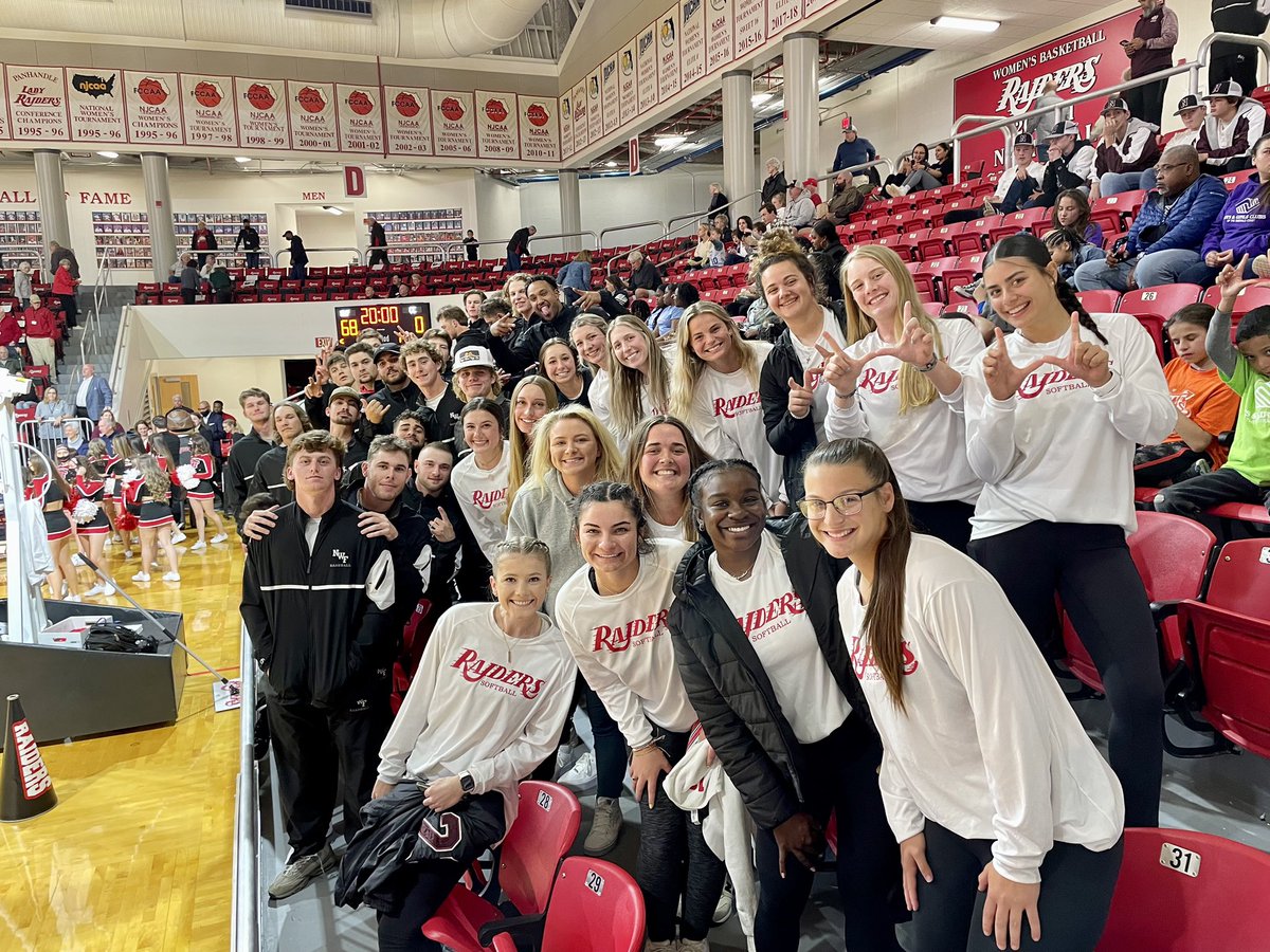NWF Softball (@nwfraiders_sb) on Twitter photo Raiders Support Raiders!!
We enjoying watching <a href="/NWFRaiders_WBB/">NWF Womenâs Basketball</a> and <a href="/NWFRaiders_MBB/">NWF Menâs Basketball</a>, canât wait to see what these teams accomplish going into post-season!!
#BuiltDifferent #SoundTheSiren Raiders Support Raiders!!
We enjoying watching <a href="/NWFRaiders_WBB/">NWF Womenâs Basketball</a> and <a href="/NWFRaiders_MBB/">NWF Menâs Basketball</a>, canât wait to see what these teams accomplish going into post-season!!
#BuiltDifferent #SoundTheSiren