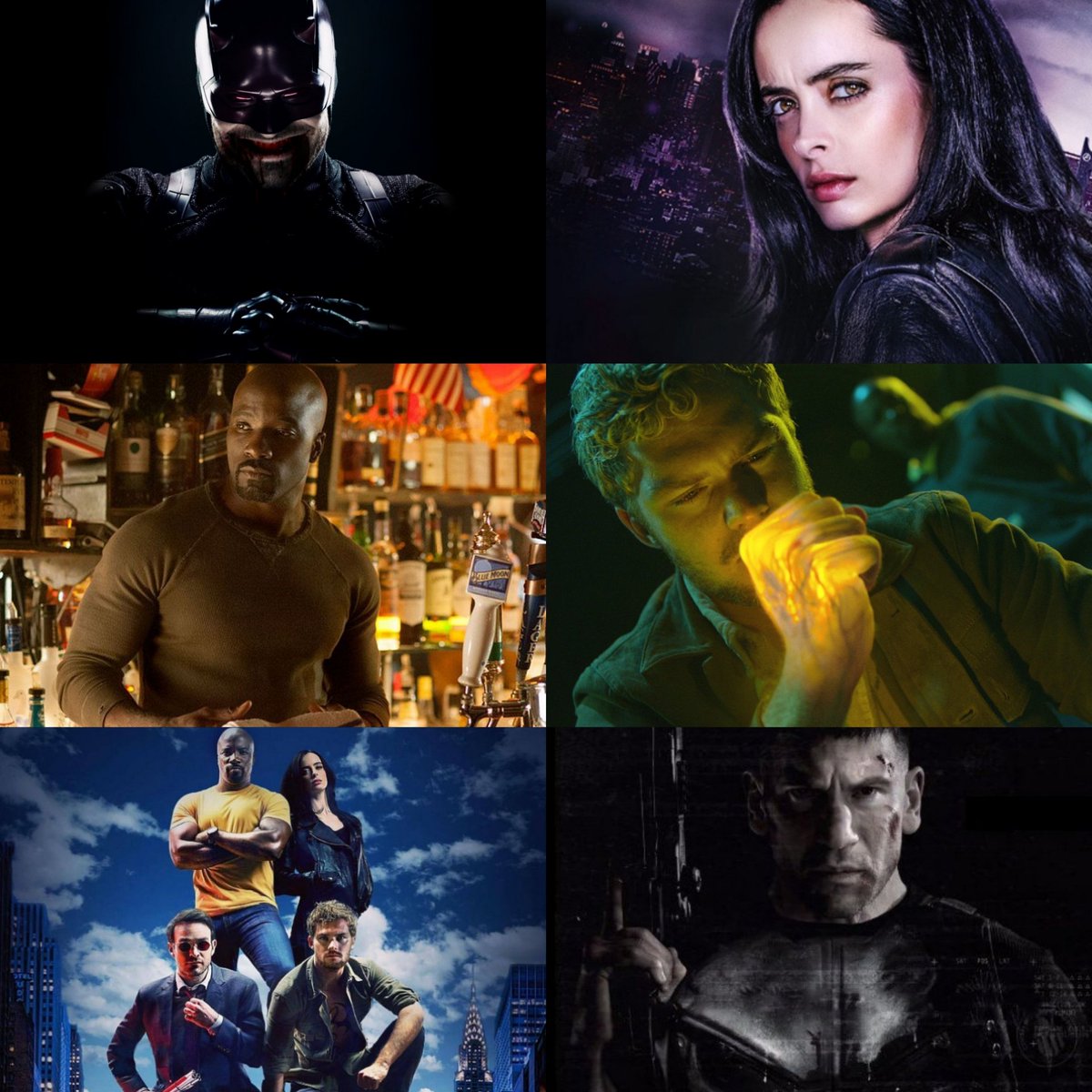 randsdefender's tweet image. Only 1/5 of the Marvel Netflix stars has been confirmed to return. BRING THEM ALL BACK IN THE MCU !!! 

#SaveDaredevil ❤️ #SaveJessicaJones 💙 #SaveLukeCage 💛 #SaveIronFist 💚 #SaveTheDefenders 🌃 #SaveThePunisher 💀 

@Marvel @MarvelStudios @Disney @disneyplus @hulu @Kevfeige