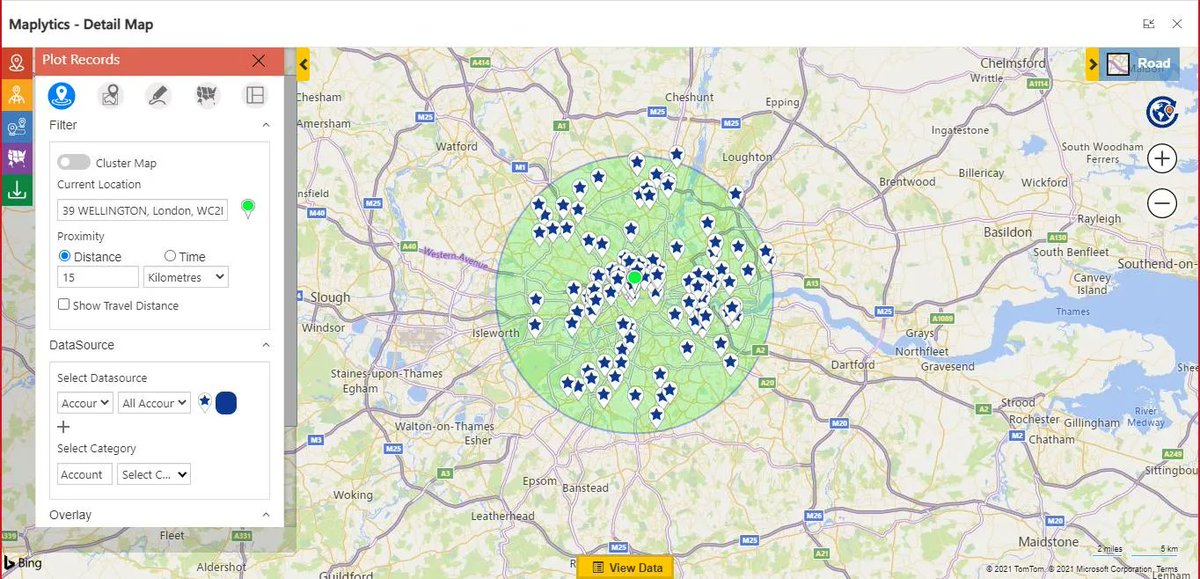 Maplytics's tweet image. A sales rep could be on the go yet search a client at a fixed radius or time of travel around him using Maplytics on mobile!

buff.ly/3uCbu2v 

#radiussearch #proximitysearch #geomapping #maplyticsonmobile #salesrep #MSDyn365 #CRMData #Dynamics365 #maplytics #servicereps