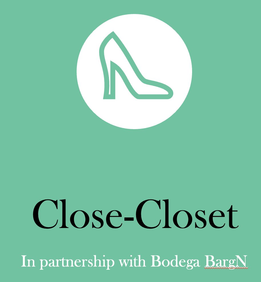 brown12_kate's tweet photo. Today is a style day – cleaning out your closet and still have some jems in there? Or looking to purchase gently used clothes, #CloseCloset is for you! #Upcycle @BodegaBargN #ABTatUFV #ABTPod3 https://t.co/xP0HLrPHhN