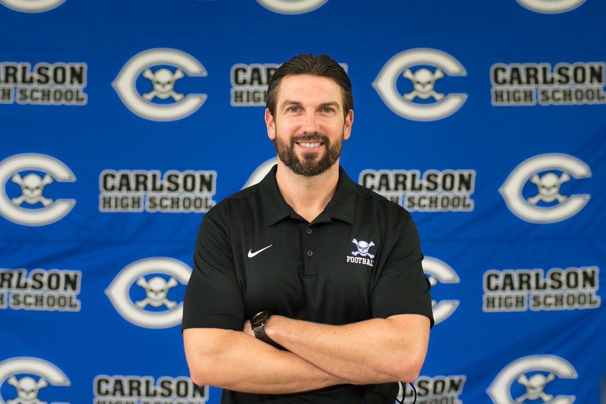 We are excited to announce Coach Jason Gendron has been hired as the new program leader for Carlson football! Jason has been a proud Marauder since 2016 and has been a huge part of setting the standard of excellence our football program has come to expect. #Marauderpride