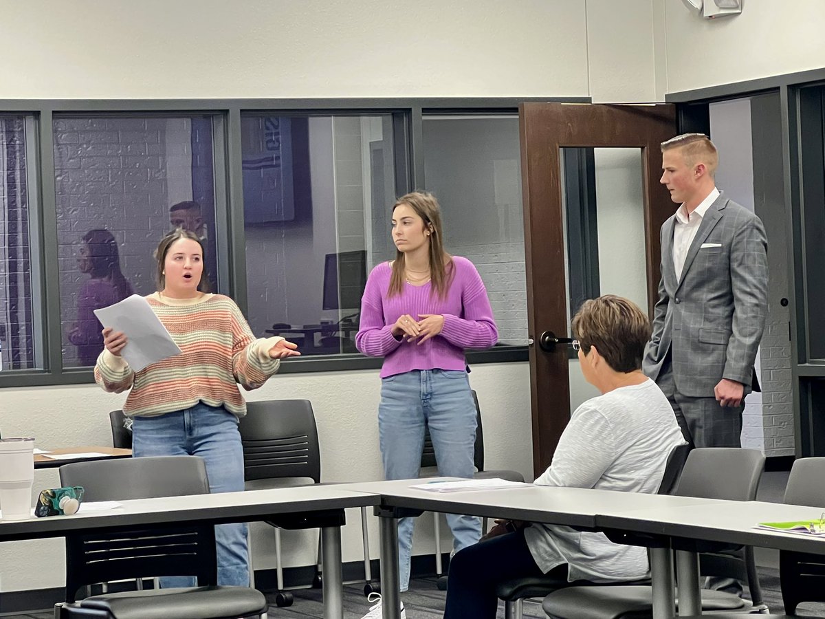 GHS students with The Anchor school store and DECA chapter spoke to the GEF board of directors on Thursday afternoon about the high school business marketing program. <a href="/granburyisd/">Granbury ISD</a> <a href="/GHS_PIRATES/">Granbury High School</a> <a href="/GHS_CTE/">Granbury High School CTE</a>