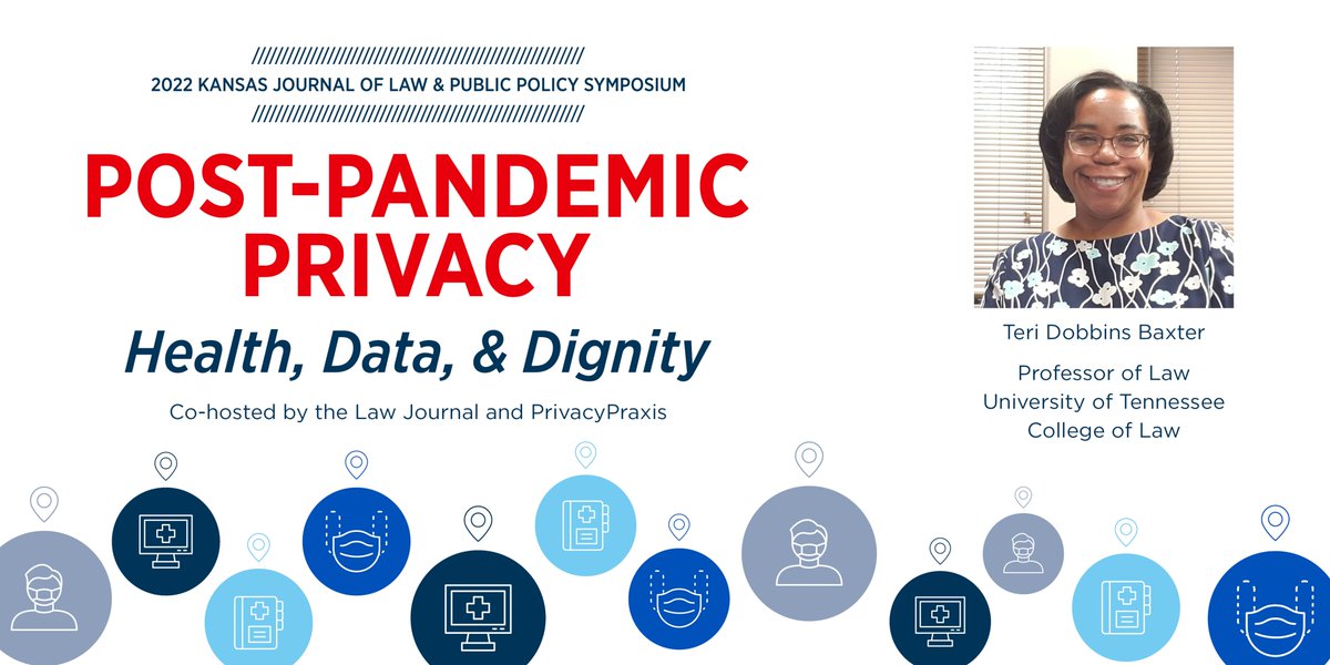 kulawschool's tweet photo. Teri Dobbins Baxter will co-lead a roundtable discussion to close the Kansas Journal of Law &amp; Public Policy Symposium on Friday. @Prof_TDBaxter is a Distinguished Professor at the University of Tennessee College of Law.

Register: https://t.co/LEcRoRKl8B https://t.co/YrNtGmDgQ1