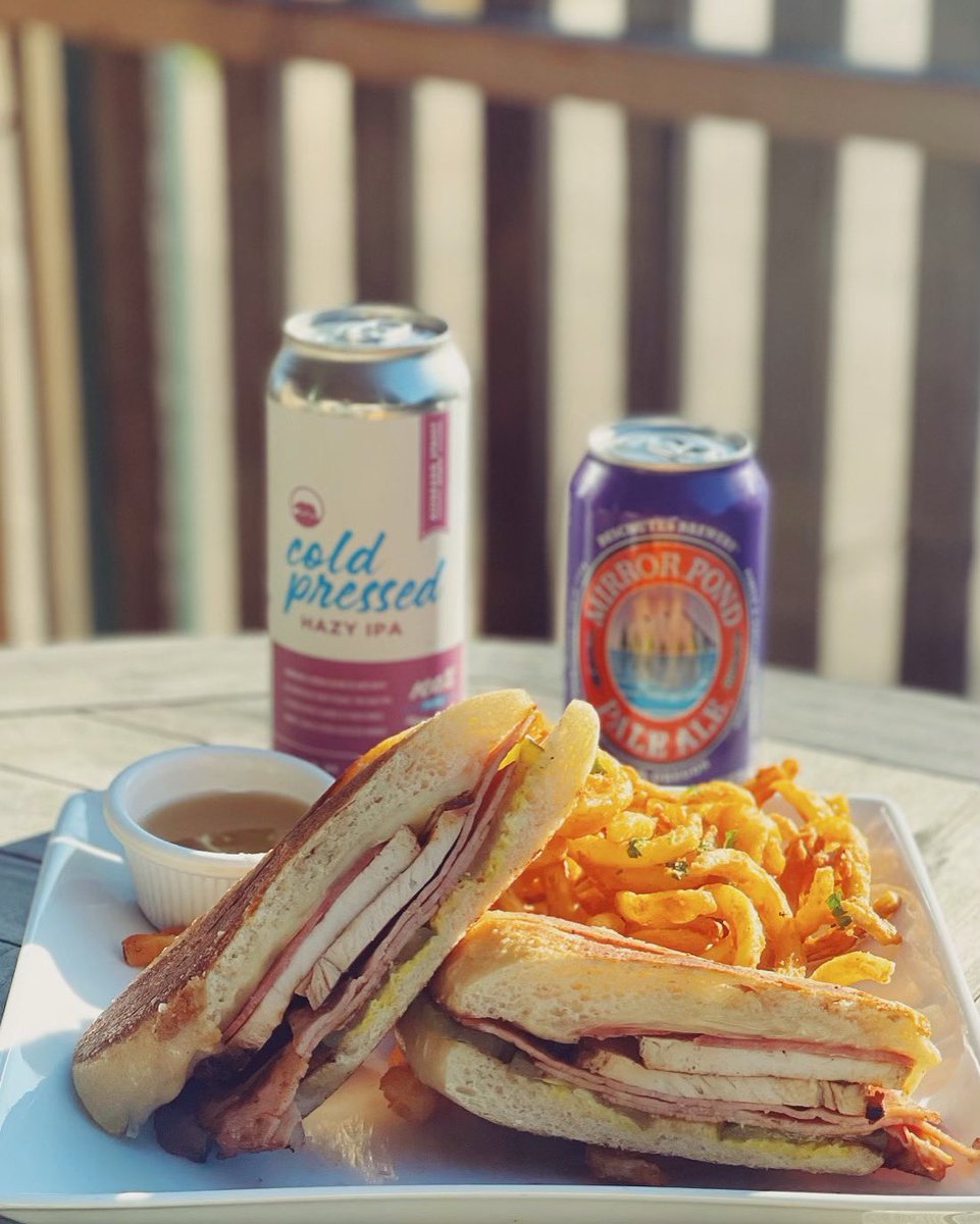 May your hardest decision of the day be which of our new beers to try with The PG  Cubano - <a href="/DeschutesBeer/">Deschutes Brewery</a> Mirror Pond Pale Ale or <a href="/AlvaradoStBeer/">Alvarado Street Brewery</a> Cold Pressed Hazy IPA! 🍻

#daydrinking #craftbeer #craftbeerlover #golfandbeer #beer <a href="/PacificGroveGC/">Pacific Grove Golf</a> <a href="/SeeMonterey/">See Monterey</a>