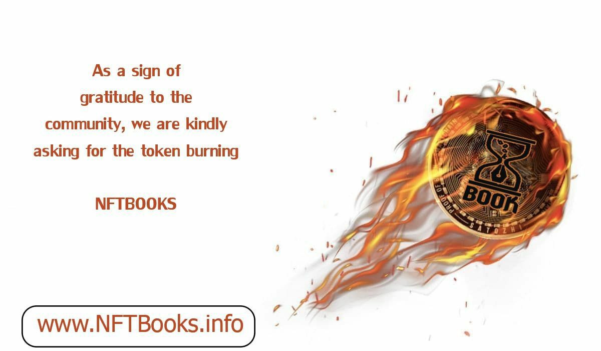 NFTBooks_kurd's tweet photo. @nftbstoken It's  time to burning tokens 😎😋🔥🔥

@nftbstoken
#NFTBOOKS #WeAreRealBookers 
#BookSwarmArmy $NFTBS https://t.co/Y64Fd3WXkc