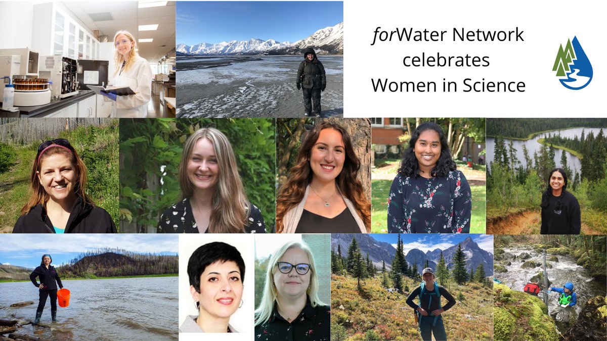 forWaterNetwork's tweet photo. Happy International Day of Women and Girls in Science Day! 
At the #forWaterNetwork we are proud to have women leading initiatives in understanding source water protection and finding technologies to provide #drinkingwater for all.  
#WomenInScience https://t.co/TkUWXukZff