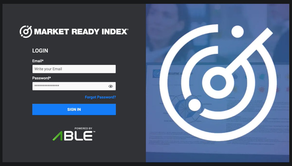 MarketReadyIndx's tweet photo. Market Ready Index® is built with Able Software, a #lowcode technology platform that helps #business people build business #applications. @DIYwAble Learn more here: https://t.co/gWJ6TeO7vE https://t.co/msHlf2KV4Y