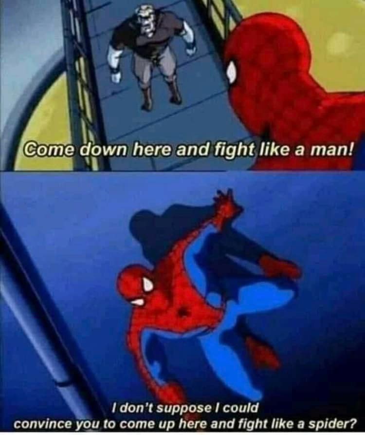 MarvelMultive's tweet photo. Classic #SpiderMan https://t.co/LY8QQ1QyIv