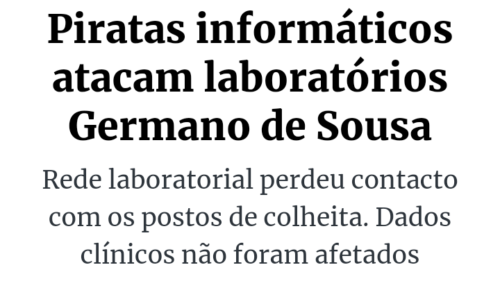 O que se está a passar em Portugal?