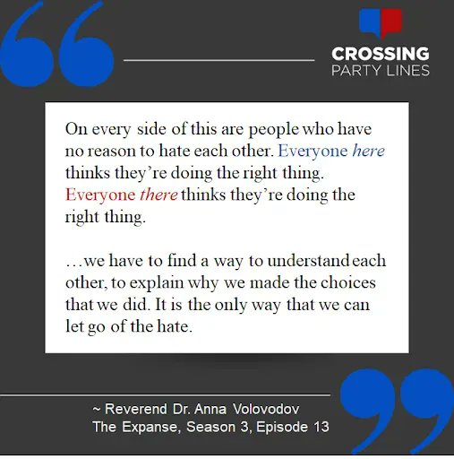 CrossPartyLines's tweet image. Let's not wait until 2350 to figure this out.  Come to Crossing Party Lines and get to know your political "other."  We'll teach you how and provide opportunities to practice.
#ListenFirst #LetsTalk #AllVoicesHeard
