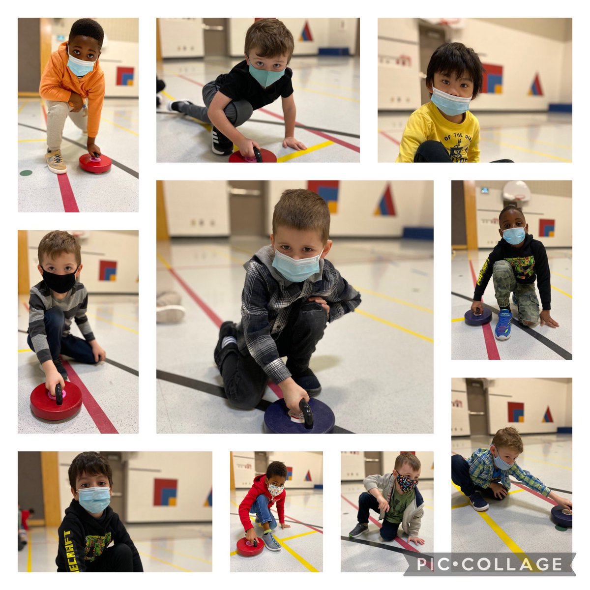 misscarter26's tweet photo. 🥌 KD boys curling in gym! https://t.co/Hojwq3EnOb