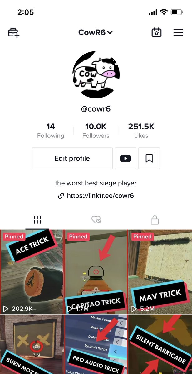 Cow_R6's tweet image. good job cowr6