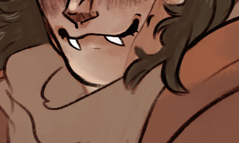powerful widdle demon but then her mouth if just shaped like this 