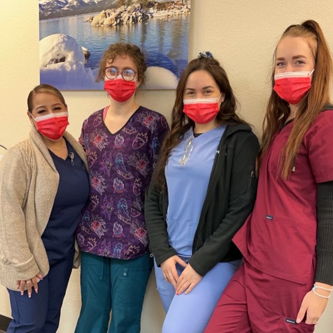 transtreme's tweet photo. What better way to keep up our #hearthealth month awareness campaign than with red masks for everyone at #teamtranstreme?!? ❤️😷❤️ https://t.co/bGpYaY9coy