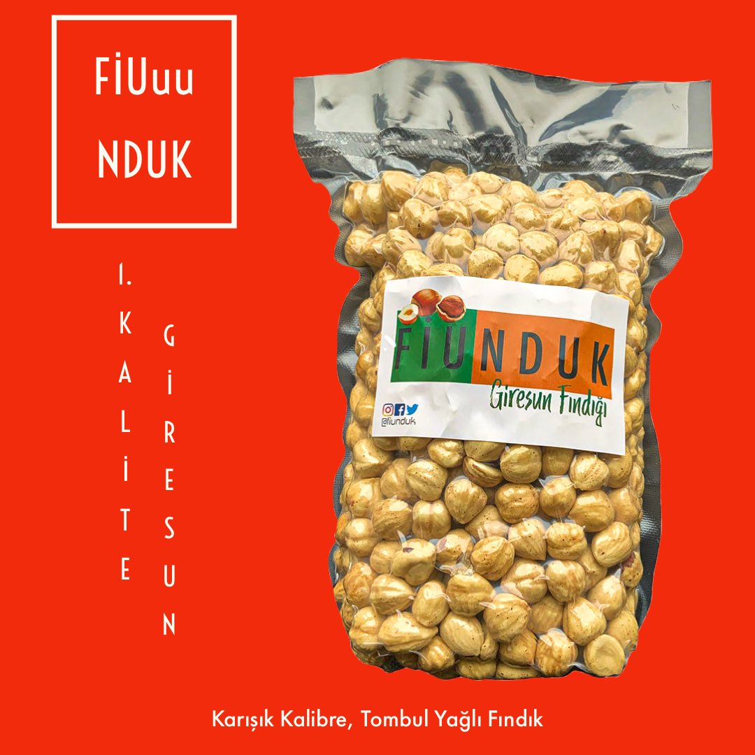 fiunduk's tweet photo. 1. Kalite, doğal, yağlı tombul #GiresunFındığı. Karışık kalibre. Sadece 50 TL! (Kendi mahsülümüzdür, fabrikasyon ürünlerle lütfen karıştırmayınız!)

#Sipariş için WhatsApp no: 05303759571

#Fındık https://t.co/UBAeZ18GmL