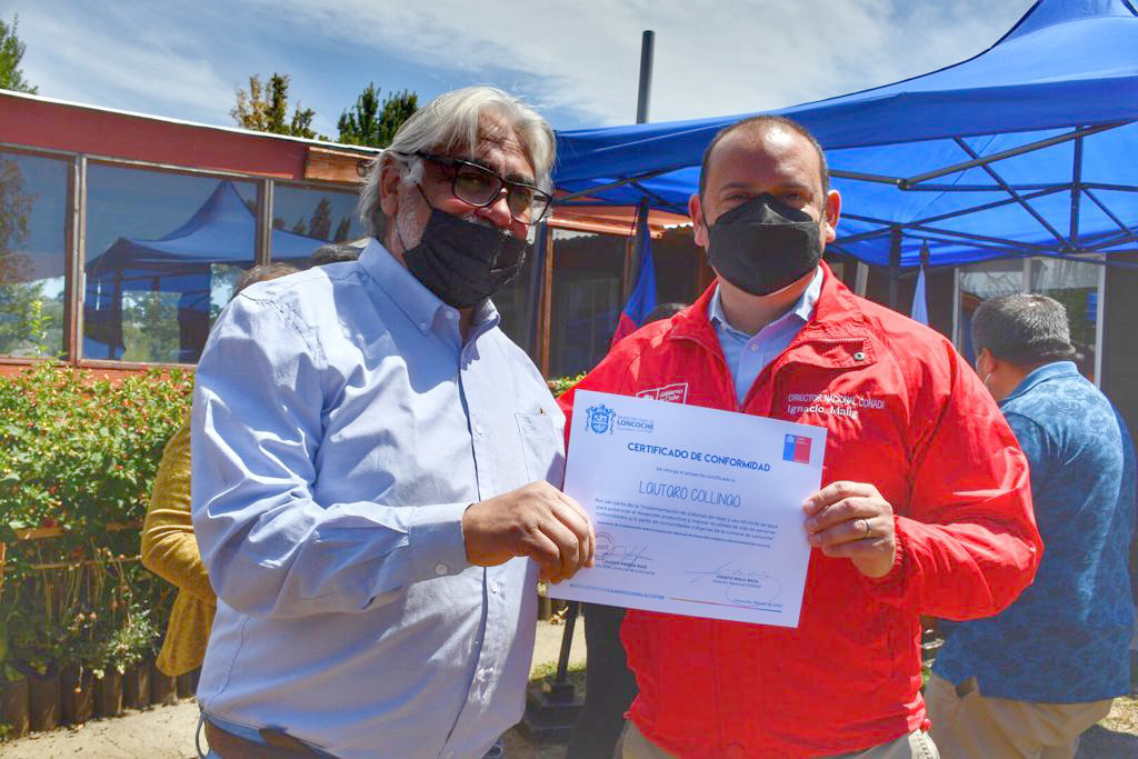 IMalig's tweet photo. Otra gran jornada de trabajo en terreno, hoy inaugurando proyectos de riego financiados por CONADI para las comunidades y familias mapuche de #Loncoche #Araucanía | Más detalles en https://t.co/sh4hT1ktTd #ChileSeRecupera 🇨🇱 https://t.co/pSphLWaXJJ