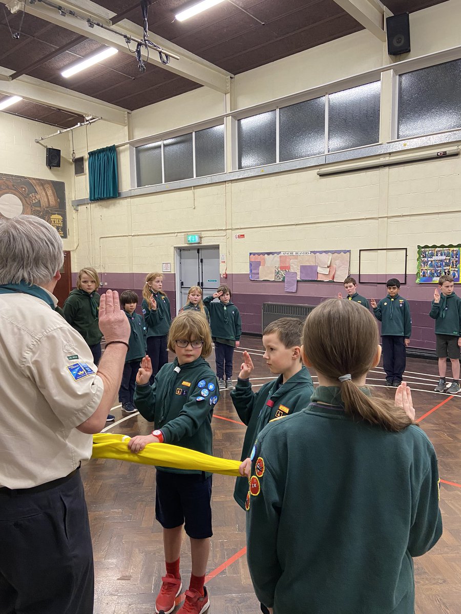 1stH_Spitfire's tweet photo. Tonight we invested 2 &amp; 1 moved up to scouts https://t.co/FHTq0gsTOU