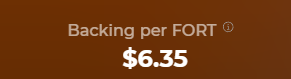 FortDaoUpdates's tweet photo. Good price to sell out rn. Very close to backing https://t.co/7AOvdvue74