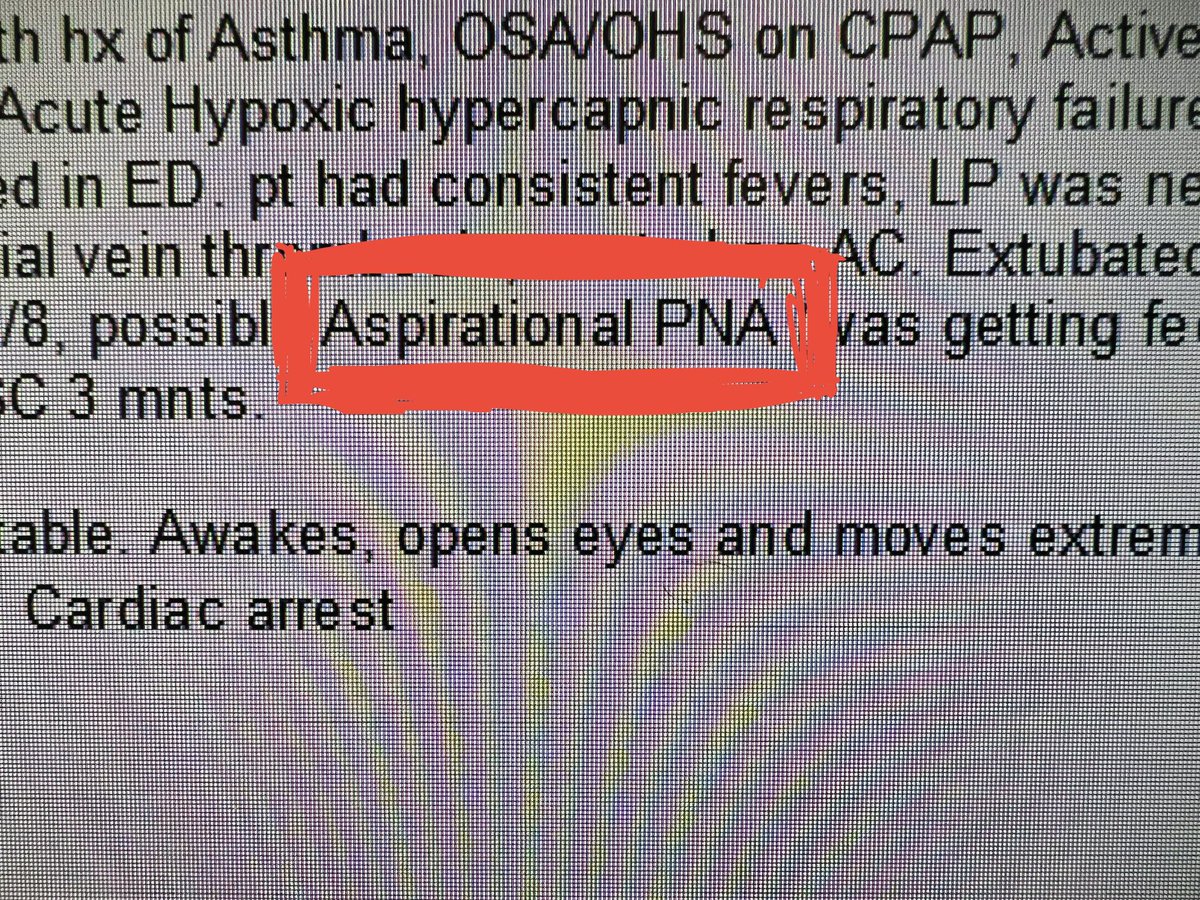 She hopes to have a pneumonia one day #IDTwitter #RxTwitter