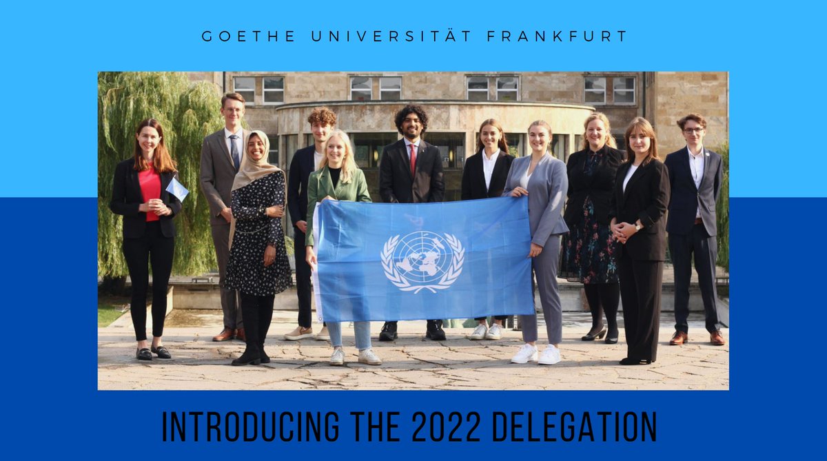 GoetheGoesNMUN's tweet photo. 2 months from today, we will be back at #NMUNNY2022 @TheOfficialNMUN 🇺🇳
This year's @goetheuni delegation has spent the past months preparing and debating. Look out for more from us in the next weeks here and on our Instagram and Facebook accounts! https://t.co/VJJvnDsNGE