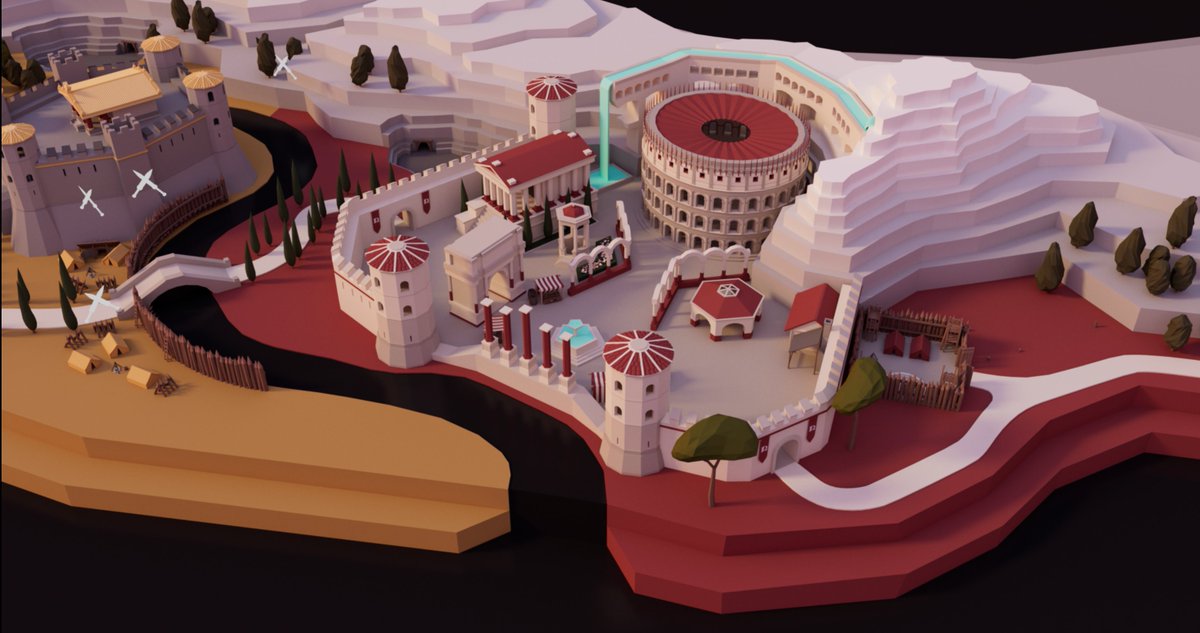 housesofrome's tweet image. Today we turn a new page in the history of Rome.

The Houses of Rome wiki is live which outlines the high level spec our team is building against. 

A thread on the contents of the wiki outlining what we've built and where we're going.
wiki.housesofrome.com