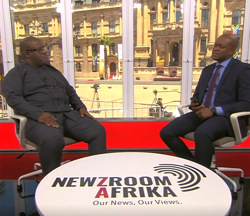 MyPAConline's tweet photo. " I am pleased to have spoken to a range of media houses in advance of the State Of The Nation Address (SONA 2022)," Mzwanele Nyhontso - President: Pan Africanist Congress (PAC) of Azania. 

#SONA22 #SONA2022 #PACOfAzania #Land #StateSecurity https://t.co/g7NNXsMlHB