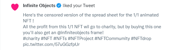 BronxBuddies's tweet photo. Thanks a lot to @infiniteobjects for liking our project!
You are helping a great cause! https://t.co/w64OIhqrYf