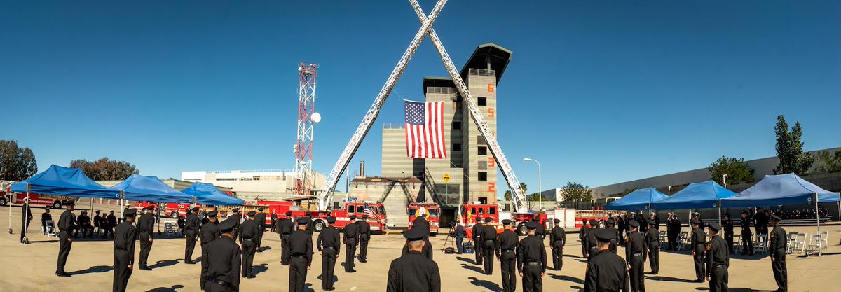 LAFDChief's tweet photo. Today, I had the honor of presenting the 36 newest members of the #LAFD. Congratulations and welcome Recruit Class 21-2! They will report to the field on 2/13/22. #DrillTower81 #greatestjob #publicsafety #CityofLA https://t.co/LcubwoclmJ