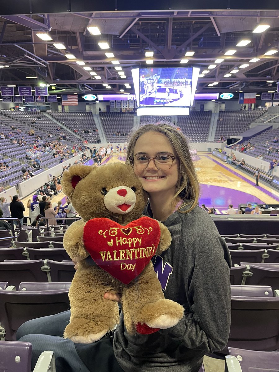 koralhughes's tweet photo. SFA soccer 💜’s supporting @SFAWBB !! #TheaXeGames https://t.co/NJ8XtuXulx