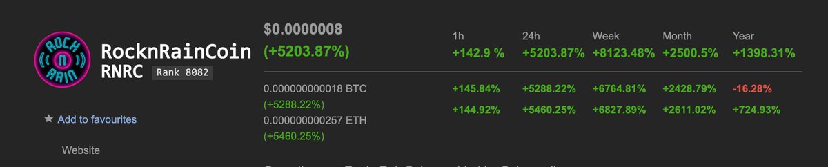 Rock n Rain Coin tweet media