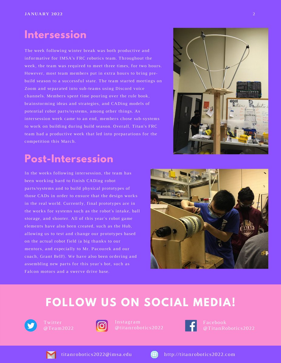 Titan Robotics | FRC 2022 tweet media