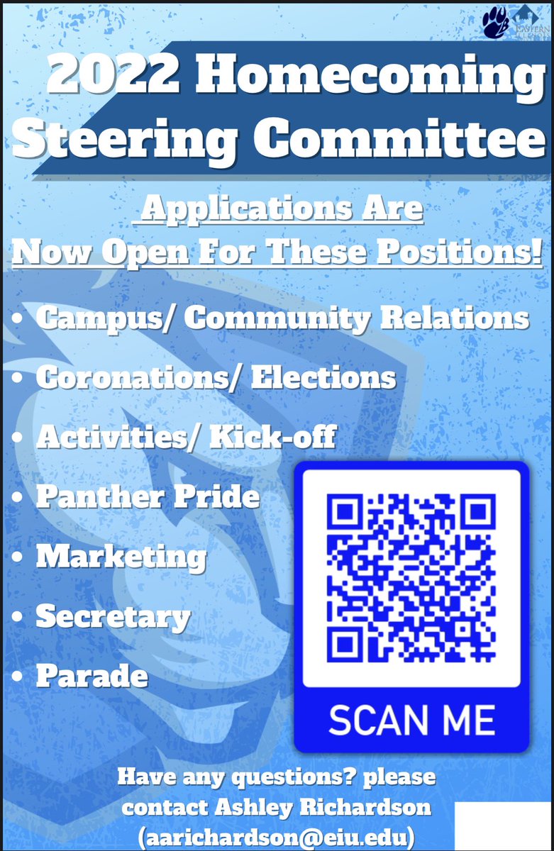 Interested in being on the 2022 Homecoming Committee?? Join us Tuesday to learn more!!