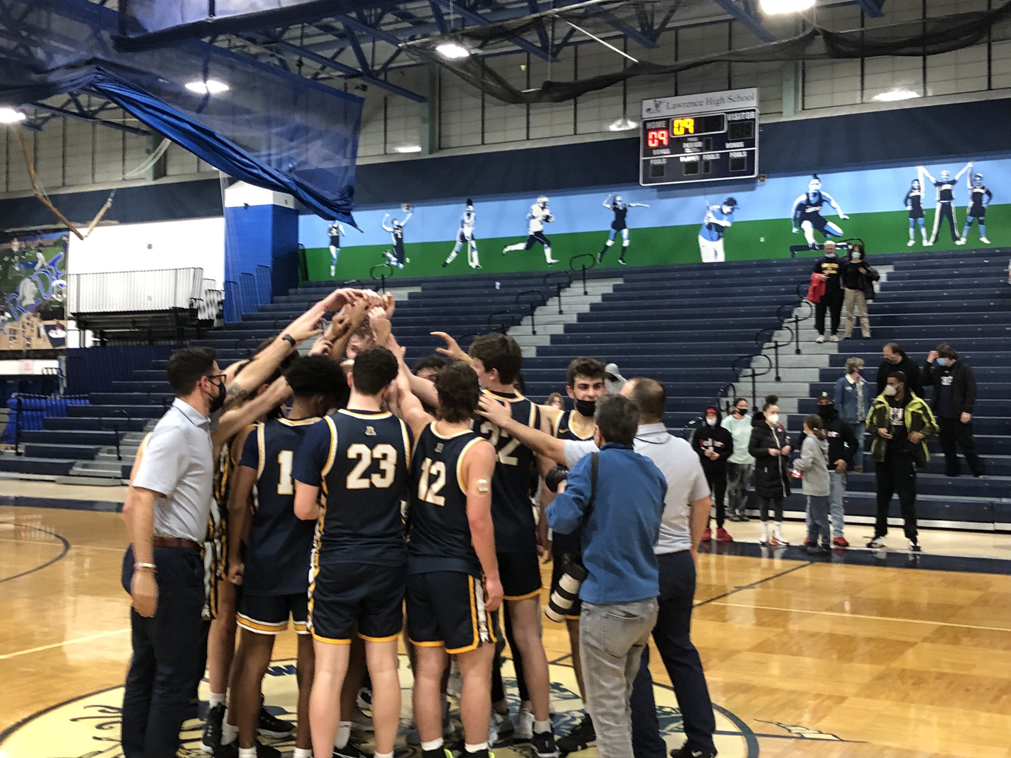 Andover Athletics on Twitter "Andover Boys Basketball Team beat