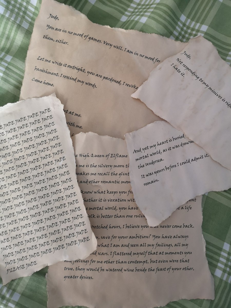 i think its time that i flex my cardan letters to jude #thecruelprince  #tfota