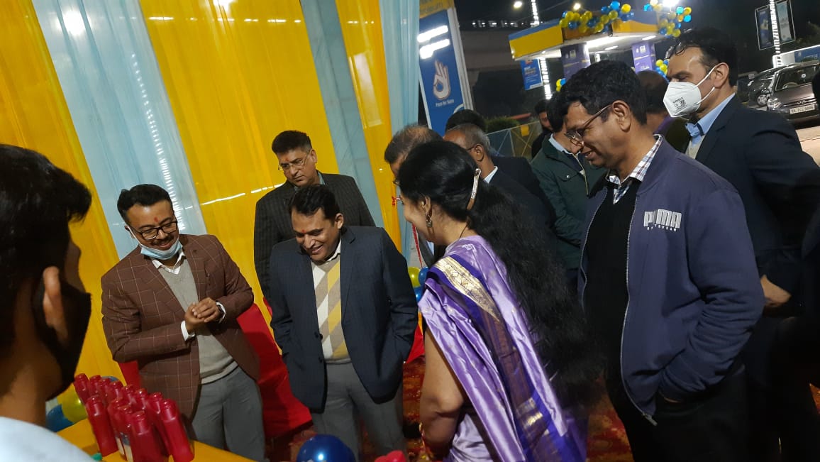Launch of Bharat utsav at BP 35 Noida along with Statehead and TM Retail Supratim Sir