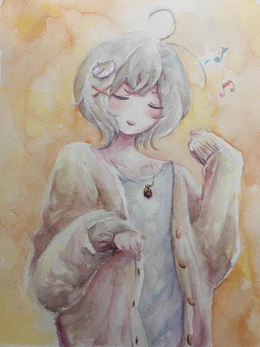 エアウクレレしろちゃ
#SiroArt 