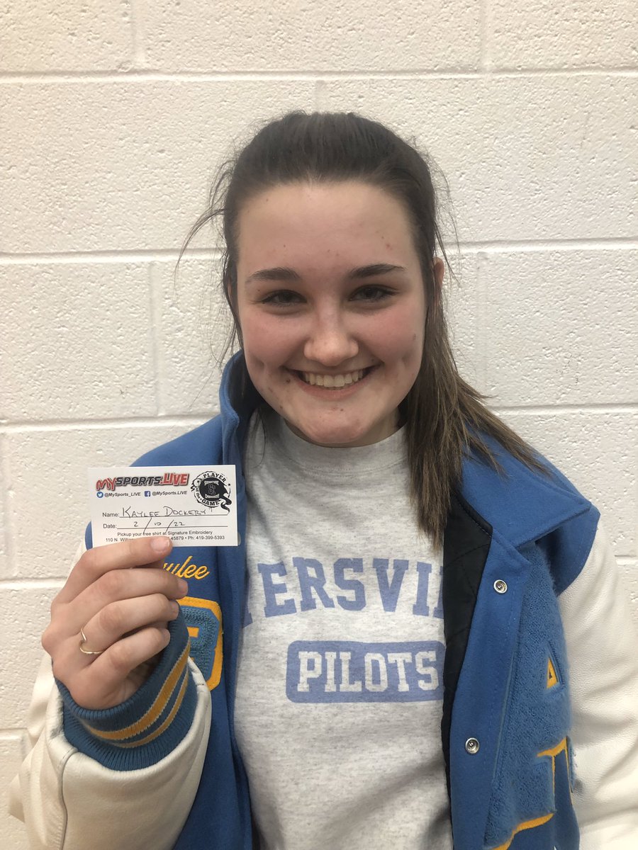 28 points on 12/21 shooting 👀👀👀 tonight for Kaylee Dockery as Ayersville topped Wayne Trace, 49-20, at the Palace, she was a very worthy Signature Embroidery Player of the Game candidate, congrats on the game and the win! #MySports