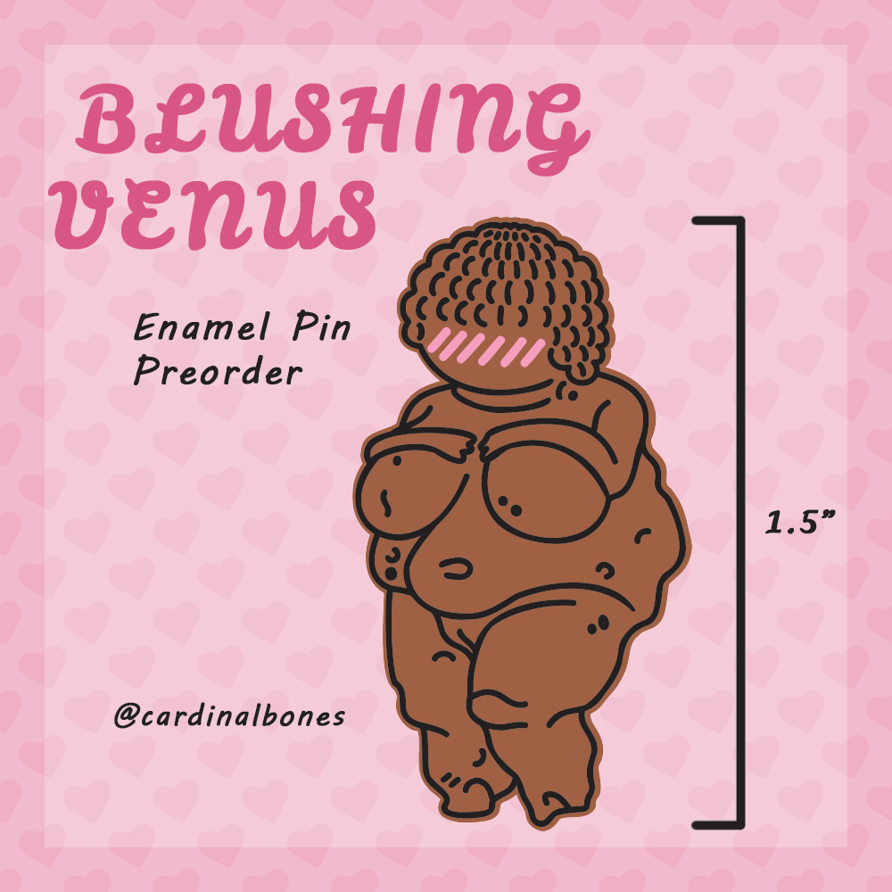 Cardinalbones's tweet photo. Preorders are now open for BLUSHING VENUS Cherry blossom and DEAD BULL Cow face pins!
shop link -https://t.co/6XneSas2ge
These should ship in late March!
#preorder #presales #nonbinaryartists #queerartists #enamelpins https://t.co/oqEloo45rG