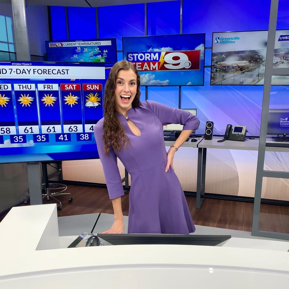 wx_zoe's tweet image. Welcome to my crib @wnct9 🏠

#meteorologist #bringonspring #weatherweenie #lovetheweather