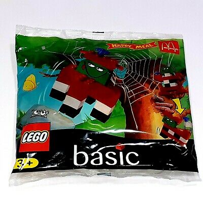 bluescoobyblue's tweet photo. MCDONALDS LEGO SPIDER BASIC VINTAGE HAPPY MEAL TOY 1999 BRAND NEW SEALED https://t.co/1jvCpv18ag https://t.co/JmgcMcirrT