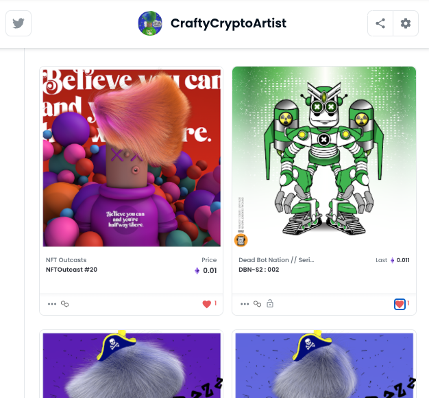 I think the 'X' eyes make them family! Looks great in the collection <a href="/deadbotnation/">dead bot nation</a>