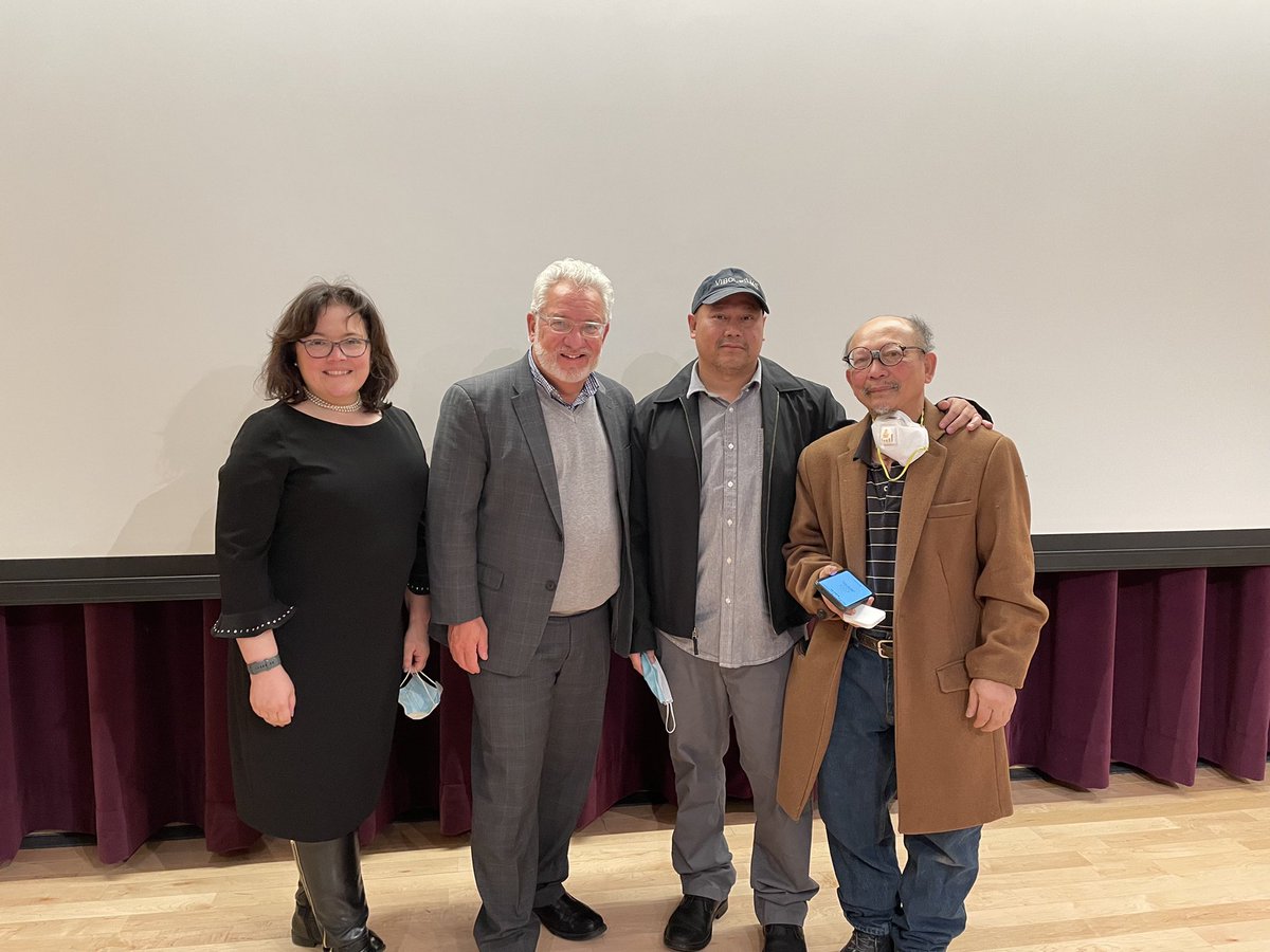 PrezPhil's tweet photo. Attended the Yary Livan documentary by filmmaker Vibol Sungkriem with @ARodriguezPHD - a powerful reminder of the treasure of the incredible #ceramics Master we have teaching our students at @middlesex_cc #Bedford #Lowell #arts #Khmer https://t.co/fjkMR2DFmp