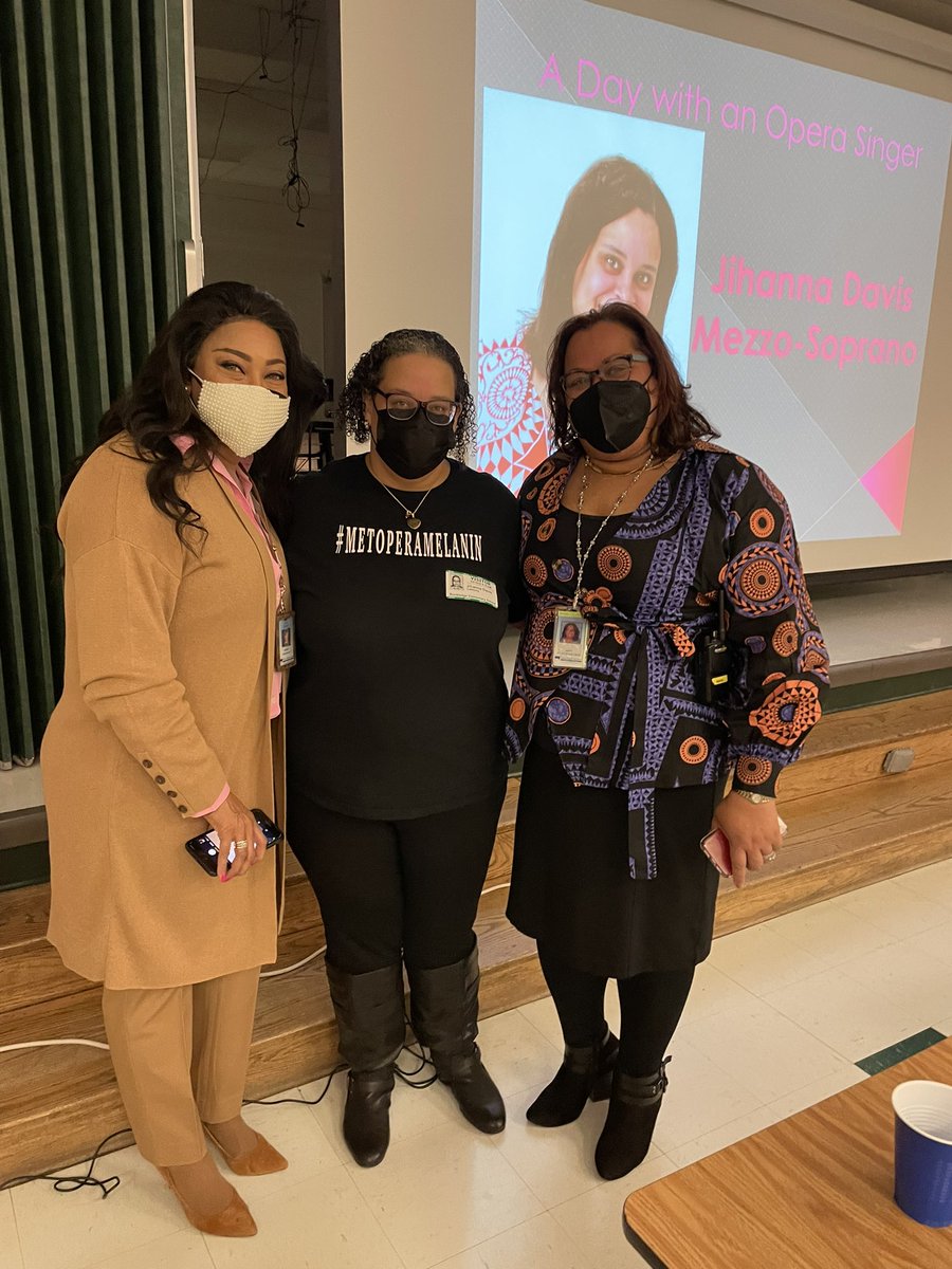 RockledgePWCS's tweet photo. Today we walked through Black History with a lens on Black Opera. Our students learned from local Opera Singer, Jihanna Davis. We were engaged in history, live opera, and putting on our own production. @PWCSNews @nikkikahara @MrsEverettRKES https://t.co/bwqxlRIdYs