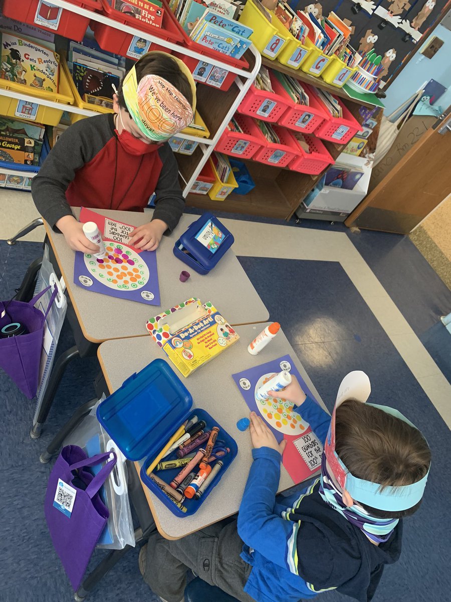 HOOT HOOT HOORAY! 🦉 we’ve been in school for 100 days! ⭐️✏️🖍⚓️💯