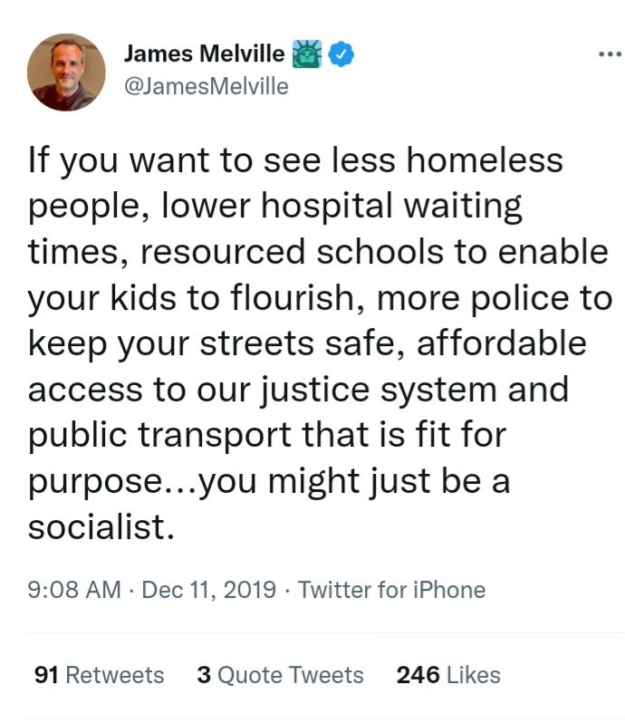 SeeingRed1945's tweet photo. @JamesMelville That's not what you used to say, though, is it? I understand your opposition to Covid measures, but it has been alarming to also witness what seems to be a total political volte-face over the past two years. https://t.co/TZjTKjMj9i