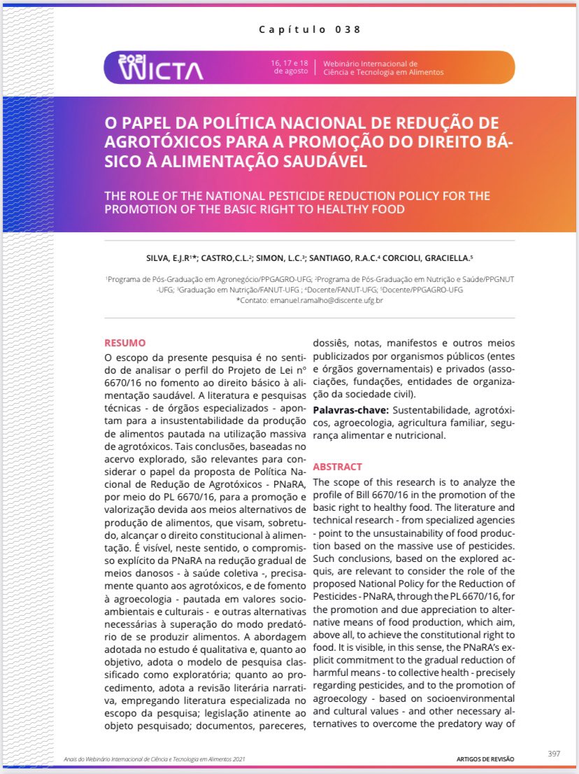ramalhomanel's tweet photo. No fim do ano passado havíamos publicado sobre a necessidade de uma política nacional de redução de agrotóxicos. Hoje o Congresso foi no caminho contrário: flexibilizou a aprovação e uso de venenos que vão parar na nossa mesa. https://t.co/XIw8jzgYNo