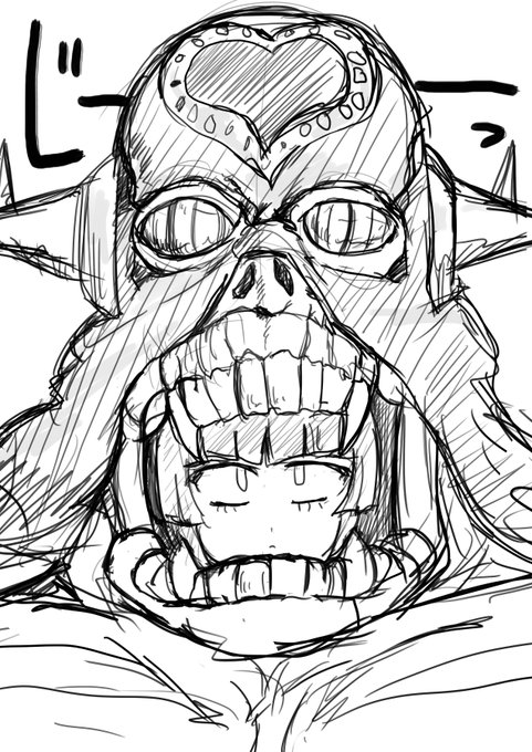 #イラスト
シンフォギアの調in亜空の瘴気 