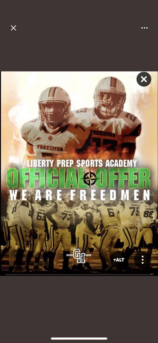 Conwellj31's tweet photo. Blessed to receive my first offer from Liberty Prep!! @LPSA_FREEDMEN @CoachFunch  @AE_Roadrunners @CoachCalebSmith @AntonioMays15 @JackDeFur https://t.co/Z2gH4HQhtC